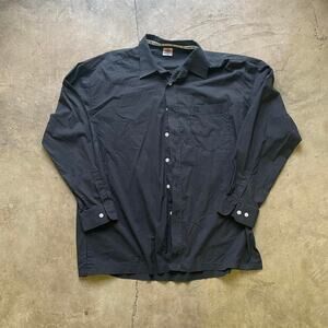 Y2K 2000s Element Striped Button Up Longsleeve